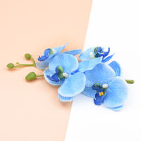 4Pcs Accesorios De Decoración Para El Hogar Hojas Silvestres Y Mariposas En Orchidáceas Silkenvas Para Decoración Del Hogar Flores Artificiales - details 21