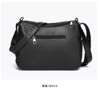 Bolso de hombre para Mujer, de Piel sintética, con textura de gran capacidad, moda, sencillo, para Madres de Mediana Edad. - details 28