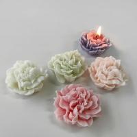Molde De Velas 3D Jasmine DIY Rosa Peonia Flor De Azúcar Para Hornear Y Resina Herramientas De Bricolaje Y Chocolate - details 5
