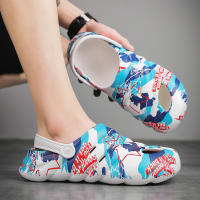 Clogs Para Hombres Impermeables Antideslizantes Con Suela Gruesa Y Suave Sandalias Cómodas Para Uso Diario En Exteriores - details 6