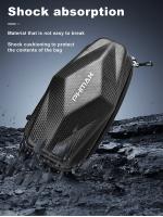 Bolsa De Manillar Para Bicicleta PHMAX Capacidad Grande Absorbe Choques Impermeable Plegable Accesorios Para Skateboard Y Bicicleta Color Negro Material EVA - details 9