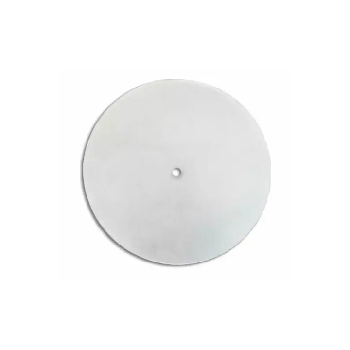 Genérico NO MARCA Cristal Redondo Curvado Mate con Agujero Central 20 Cm - Repuesto para Plafones - Iluminación de Techo y Pared - 1