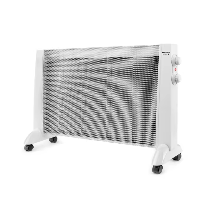 Taurus - Calefactor PRMB 2400. Color Blanco. Material producto Acero. Potencia 2.400 W. Longitud del cable 155 cm - 1