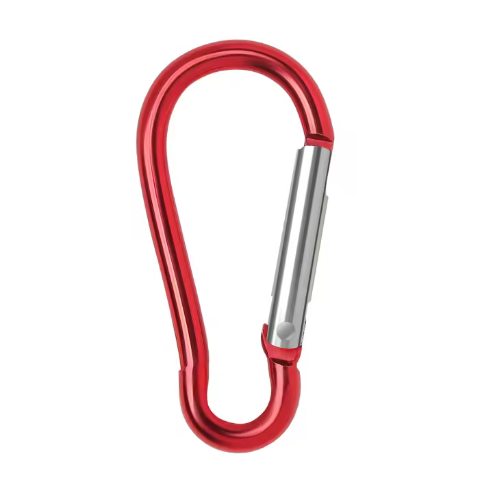 Llavero De Aluminio Carabiner Para Camping Al Aire Libre Y Escalada Kit De 5/10/50/100 Piezas Abrazadera De Botella De Agua Clip De Llave Accesorios De Escalada - 1