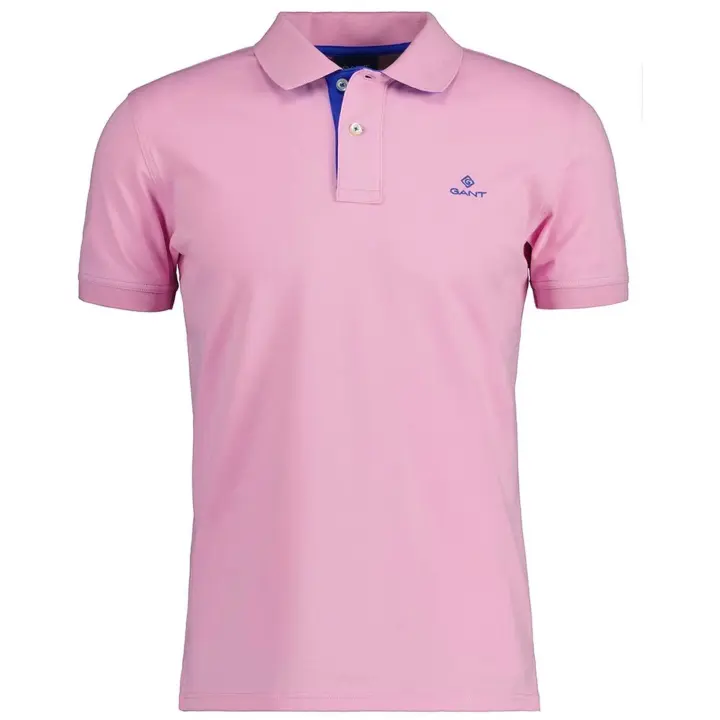 Polo Gant Contrast Collar Pique Ss Rugger - 1