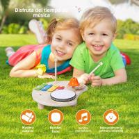Set De Batería De Madera Para Bebés Juguete Musical Montessori Instrumentos De Percusión Para Niños De 3 a 6 Años - details 19