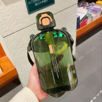 Botella Deportiva De Agua Para Hombres Y Mujeres 750ML Con Cinturón Para Correr Baloncesto Fitness Viajes Y Camping Al Aire Libre - details 6