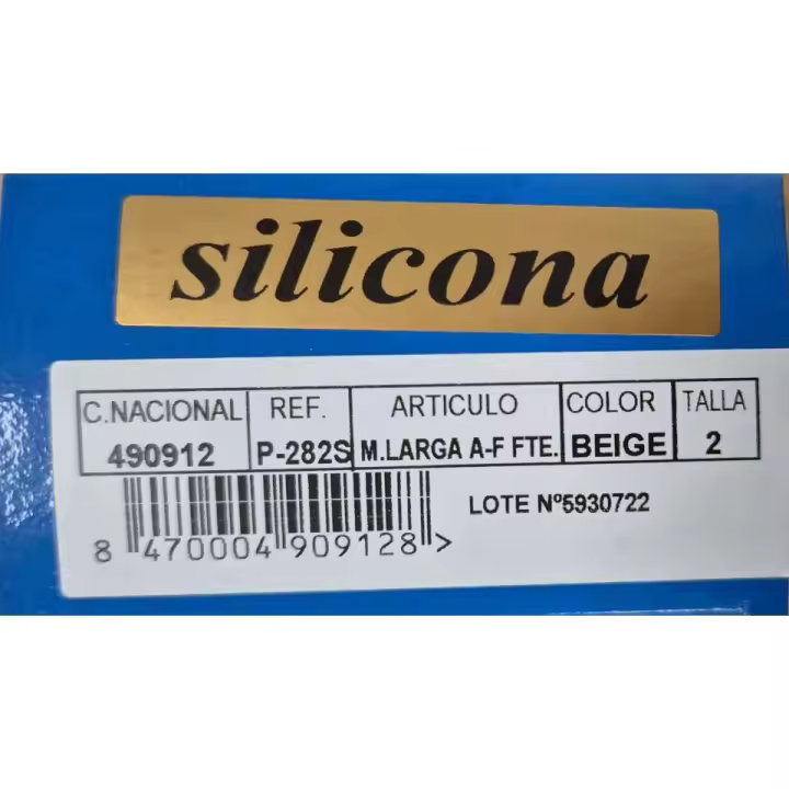 Medias de Compresión Fuerte VariSan hasta el Muslo para Circulación y Alivio de Piernas Cansadas - Beige - 1