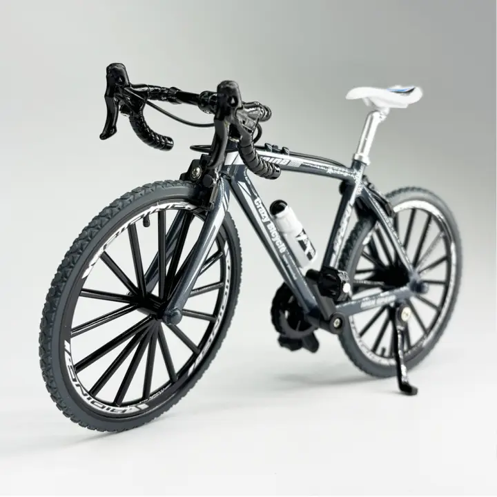 Mini Bicicleta De Aleación 1:10 Modelo Fundido a Presión Bicicleta De Montaña En Miniatura De Metal Juguete De Carreras Para Coleccionistas - 1