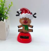 Decoración De Navidad Para Escritorio Solar De Santa Claus Danzante Oso De Nieve Feliz Navidad Regalo Accesorio De Hogar Material Plástico - details 18