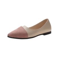 Women's shoes, stylish patchwork mules, pointed ballet flats, slip-on casual shoes, women's loafers - details 4