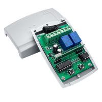 Receptor De Control Remoto Universal Para Puerta De Garaje 2 Canales Compatible Con NOVA ERREKA DEA DITEC 433MHz Código Fijo - details 0