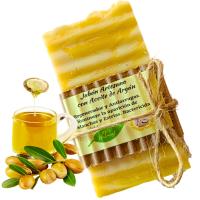 Jabón Artesano Natural con Aceite de Argán. Antiarrugas. PumarShop Cinnia Natura. Hidratante. Indicado para Pieles Maduras. Apto Veganos. - details 3