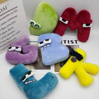 Muñeco De Peluche Alfabeto Inglés 26 Letras Juguete Suave Para Niños Y Niñas Regalo De Navidad Montessori Relleno De Algodón PP - details 50