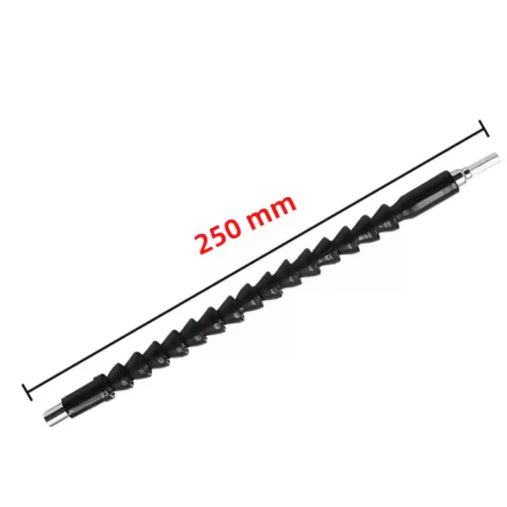 Bits De Taladro Hexagonales Flexibles 295mm Con Soporte De Extensión Y Conector Magnético Eje De Potencia Para Taladro Eléctrico Herramienta De Metalaci\u00f3n - 1