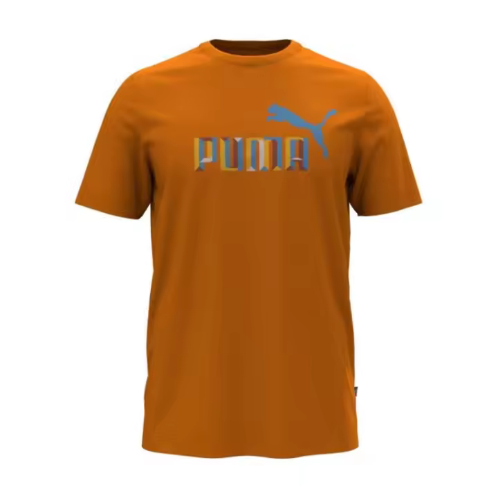 CAMISETA PUMA MANGA CORTA MEN BLANCK V24 NARANJA PUCCMV2463CD - 1