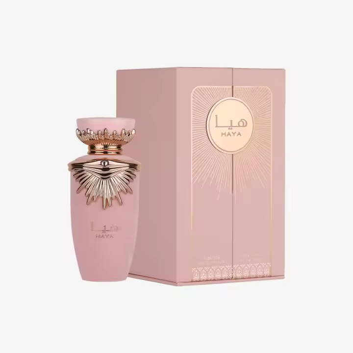 Lattafa Haya Eau De Parfum 100ml Perfume Árabe Mujer Floral Frutal Elegante Duradero Uso Diario Noche Sensualidad Lujo Exclusivo Colonias Arabes Mujer Alta Gama Fragancia Oriental Sofisticada - 1