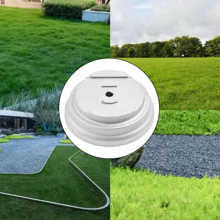 Cubierta De Aluminio Para Trimmer De Jardín Accesorio De Herramientas Eléctricas De Hierba Bottom De Hoja De Líquido De Hierro Para Motosierra De Hierro Y Herramientas De Jardinería - 1