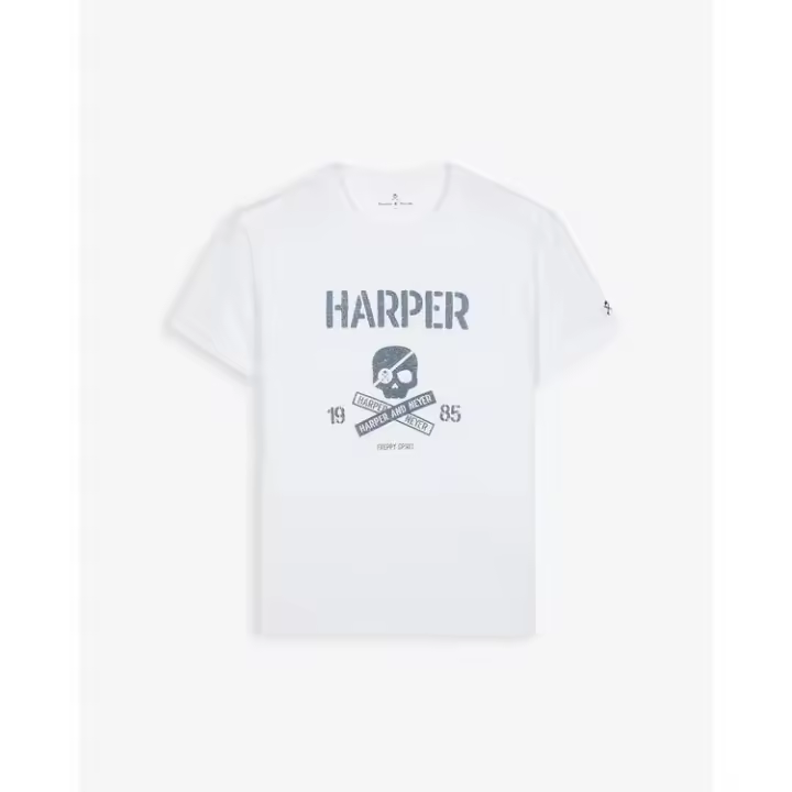 Camiseta Skull White - Harper & Nayer - Camiseta Hombre - 1