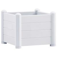 vidaXL Arriate de jardín PP piedra 43x43x35 cm Color Blanco,  Moca,  Antracita y mas - details 3