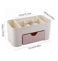 Caja De Almacenamiento Para Arte De Uñas Organizador De Manicura Con Algodón Para Limpieza Y Pads De Suéter Plástico Contenedor Para Esmaltes De Gel Y Otros Suministros De Uñas - details 0