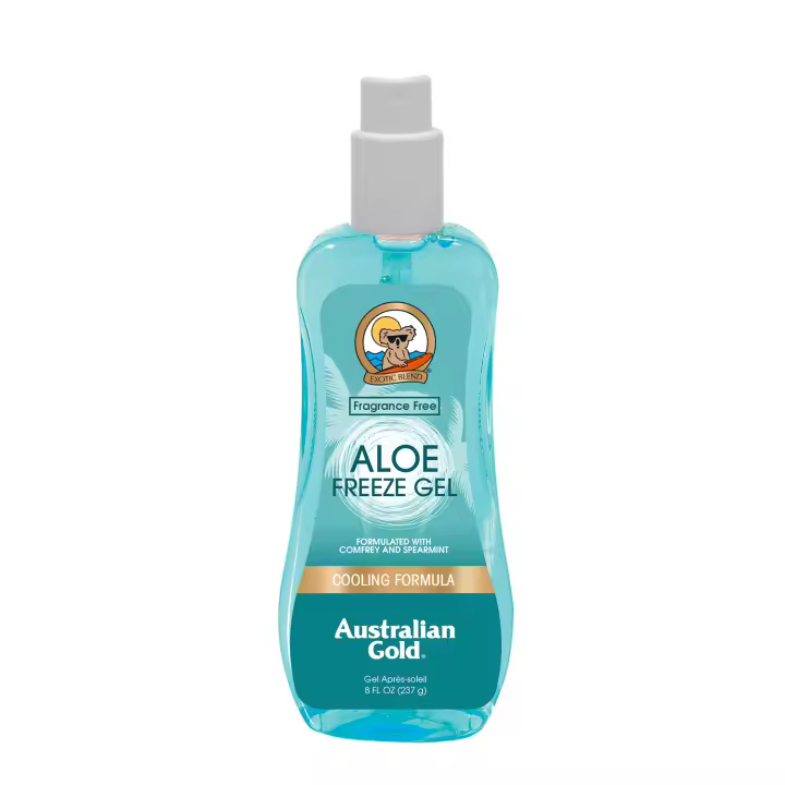 Australian Gold ALOE FREEZE spray gel , after sun de aloe vera frio 237ml - 1