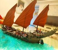 Bloques De Construcción Pirate Ship Ambush De Ghost Para Niños Y Adultos Juguetes Educativos DIY 806 Piezas Regalo Ideal Para Cumpleaños - details 1