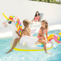 Unicornio hinchable INTEX tamaño mediano 140x198x97 cm - details 1