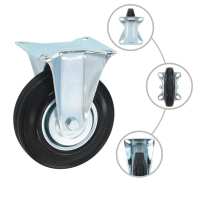 vidaXL Ruedas de transporte 4 unidades 125 mm - details 2