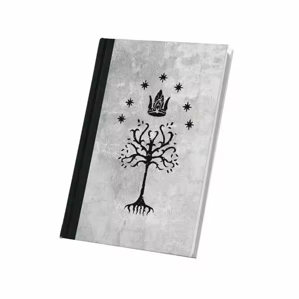 Cuaderno A5 premium Árbol Blanco de Gondor - 1