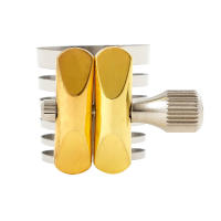 Mandíbula De Saxofón Ajustable Soprano/Alto/Tenor Accesorio De Acero Inoxidable Con Tornillo De Fijación Rápida Clip Para Instrumentos Musicales - details 4