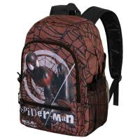 Spiderman Mochila para adolescente de color granate Fight Fan 2.0 Blackspider, ideal para fans de este super héroe. - details 0