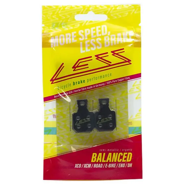 Less Pastillas De Freno De Disco Orgánicas Balanced Magura Mt5-mt7 - 1