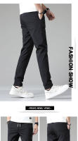 Pantalones De Correr Para Hombre Pantalones Casuales De Verano Transpirables Y Secado Rápido De Seda De Hielo Con Cintura Elástica Estilo Deportivo Pantalones De Rodilleras - details 8