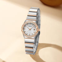 Reloj De Lujo Para Mujer Resistente Al Agua Con Iluminación Luminosa Y Mostrador De Calendario Acero Inoxidable Reloj De Cuarzo De Alta Calidad - details 0