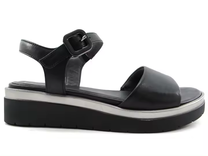 SANDALIA TAMARIS COMFORT MUJER NEGRO - 1