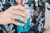 Home Solazzia - Vasos para batidos con tapas de cúpula de 350/500 ml (paquete de 50) transparentes a prueba de derrames, perfectos para batidos, jugos, batidos, bebidas frías y gruesas - details 1