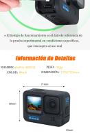 Cámara Deportiva - GoPro HERO12 Black  GoPro HERO13 Black - details 8