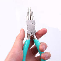 Aguja De Hacer Anillos Multi-etapa Bail Making Plier 3mm 4mm 6mm 7mm 9mm 10mm Herramienta De Joyería De Acero Inoxidable - details 4