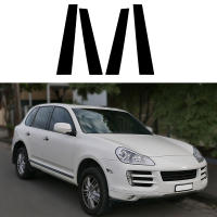 4pcs Adornos Para Puertas Y Ventanas De Coche Cubiertas De Postes De Pilares Para Porsche Cayenne 9PA Chasis E1 2003-2010 Accesorios De Coche - details 0
