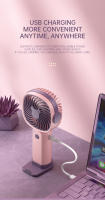 Ventilador USB Portátil Mini Con Soporte Multifuncional Para Escritorio Estudiantes Exterior Ventilador De Mano Eléctrico Portátil - details 10