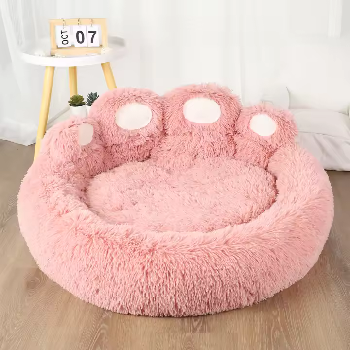 Cama De Perro Gruesa Y Suave Para Pequeños Y Medianos Mascotas Almohadilla De Descanso Sofá De Plush Para Gatos Y Cachorros Accesorios Para Mascotas - 1