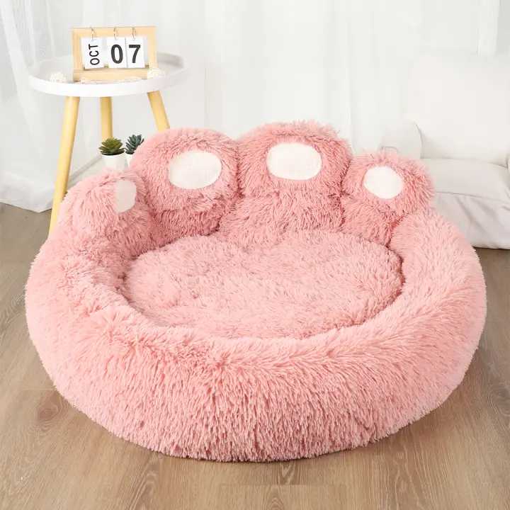 Cama De Perro Gruesa Y Suave Para Pequeños Y Medianos Mascotas Almohadilla De Descanso Sofá De Plush Para Gatos Y Cachorros Accesorios Para Mascotas - 1