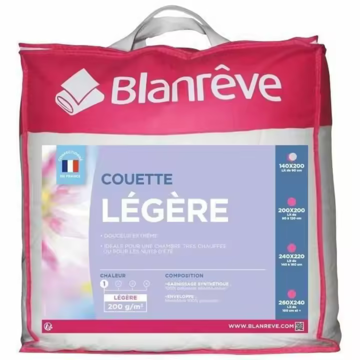 Edredón Blanreve Blanco 200 g/m² 140 x 200 cm - 1