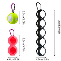 Portabolas De Golf Con Funda Protectora De Silicona Suave Accesorio Deportivo Para Dos Bolas Resistente Caídas Y Daños - details 0