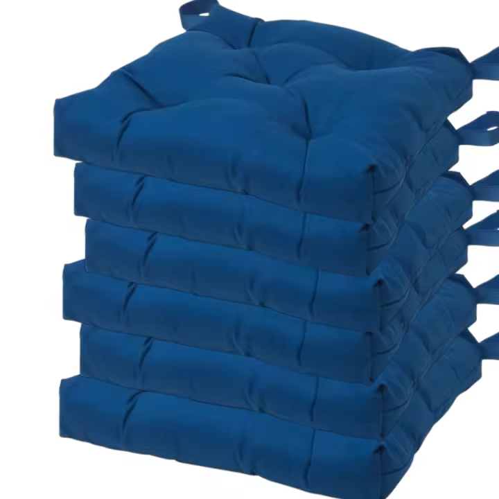 Cojines para Silla, 45x45x7 CM, Efecto Tridimensional, Relleno de 100% Poliéster, Ideal para Comedor, Terraza, Salón y Restaurante,, Fabricado en España - 1