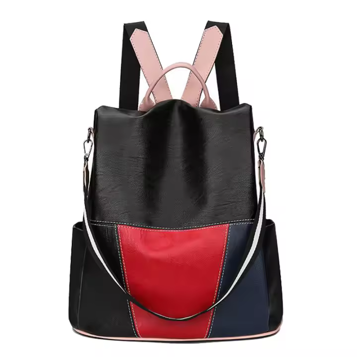 Mochila antirobo de cuero de alta calidad para Mujer, Morral Escolar de gran capacidad para adolescentes, 2023 - 1