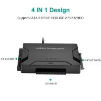 Adaptador Convertidor De Cable USB 3.0 a SATA IDE Para Disco Duro HDD/SSD CD DVD ROM CD-RW 3 En 1 Adaptador SATA/IDE - details 2
