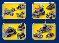 Bloques De Construcción Militar 562pcs 8en1 Barco De Batalla Avión Camión Tanque Para Juguete Infantil Edad Recomendada 6Años+ - details 6