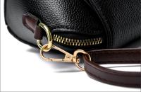 Mini flap messenger bag, fashionable solid color shoulder bag, women's daily commuting PU wallet, coin purse women's casual bag - details 11